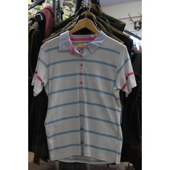 Alice Collins Karen Polo White/ D Blue